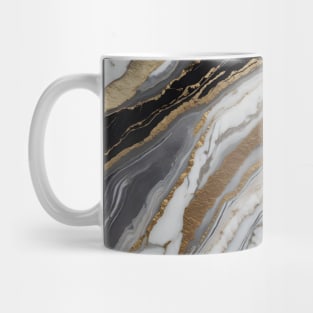 Golden marble design Mug